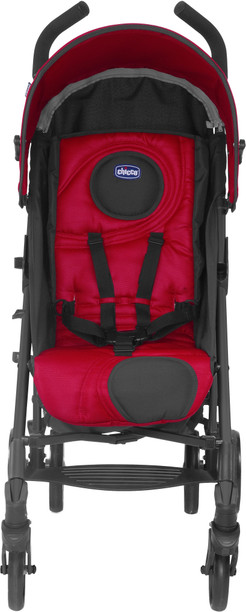 chicco stroller red and grey