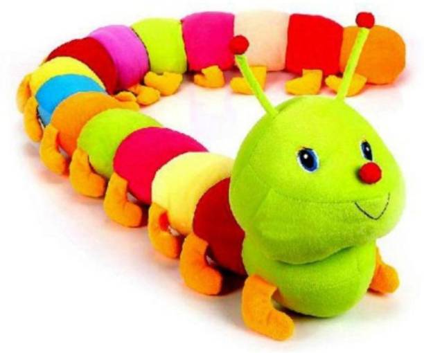 SRVSOFT Cute colorful caterpillar toy  - 60 cm