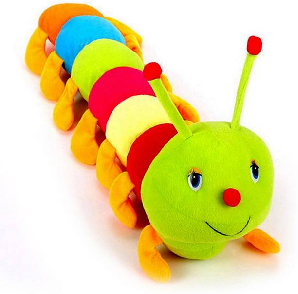 Ewi Smile Adorable beautiful colorful Caterpillar soft toys  - 55 cm