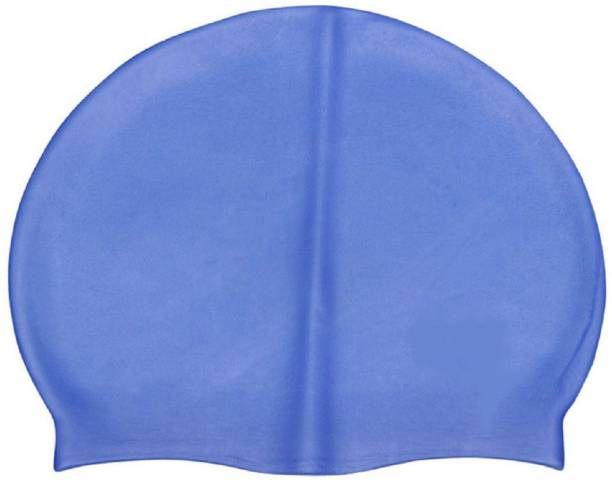 SYNDICATE Best Quality Silicon Blue Swimming Cap