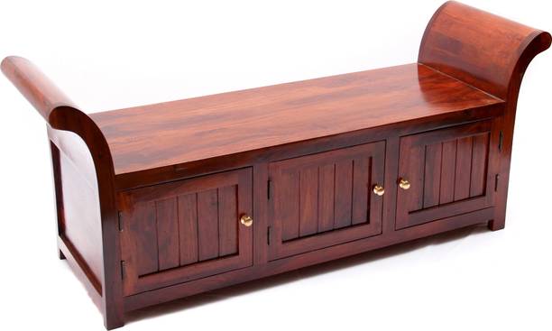 Storage Bench Buy Storage Bench Online At Low Prices In India Flipkart Com Crafted of solid wood in a weathered graywash finish, this bench strikes a rectangular silhouette on four turned bun feet.