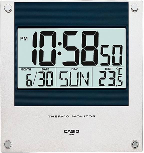 Casio Wall Clocks At Best S In Casio Digital 23 6 Cm X 22 1 Wall Clock