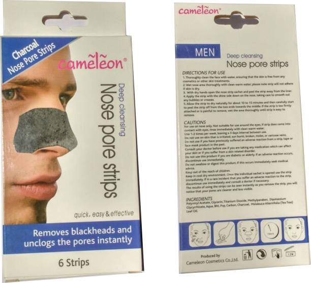 Cameleon charcoal nose strips for man Wrinkle Eye & Face Eraser