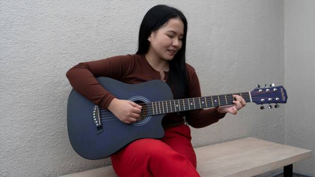 Medellin Carbon fiber guitar with free online course Acoustic Guitar Carbon Fibre Fiber