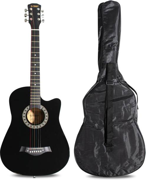 Flipkart SmartBuy RS-AG38 BK Acoustic Guitar Linden Wood Plastic Right Hand Orientation