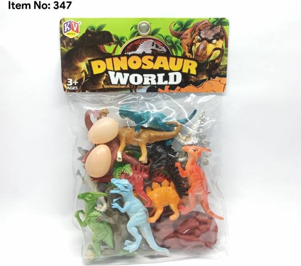 KTRS Jungle Animal Toys for Kids With Dinosaur Toy Set for Boys