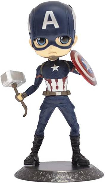 OFFO MCU Captain America Action Figure Lightweight Attractive Durable for Home Decor