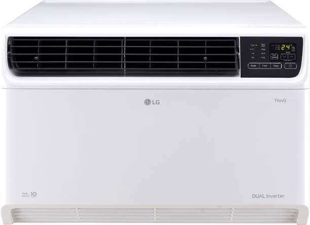 LG 1.5 Ton 3 Star Window Dual Inverter AC with Wi-fi Connect  - White