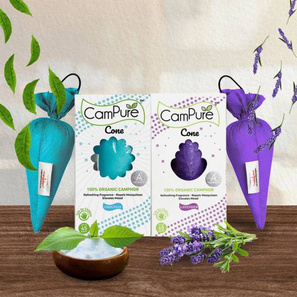CamPure Camphor Original & Lavender Air Freshener Potpourri