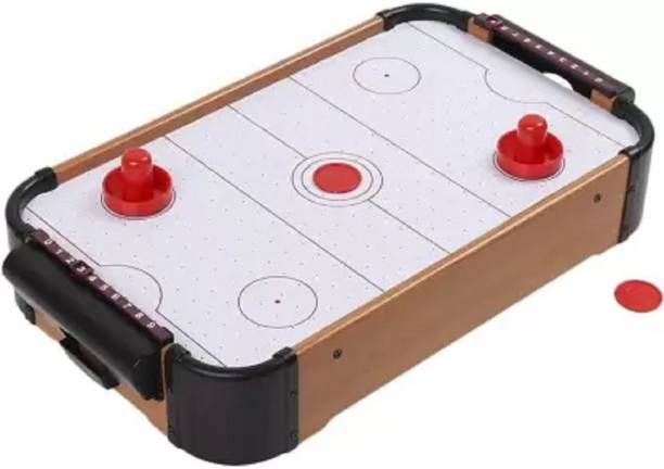 giftsrus Air Hockey Table Top Board Game- Battery Operated Indoor Game with Charger Air Hockey Table