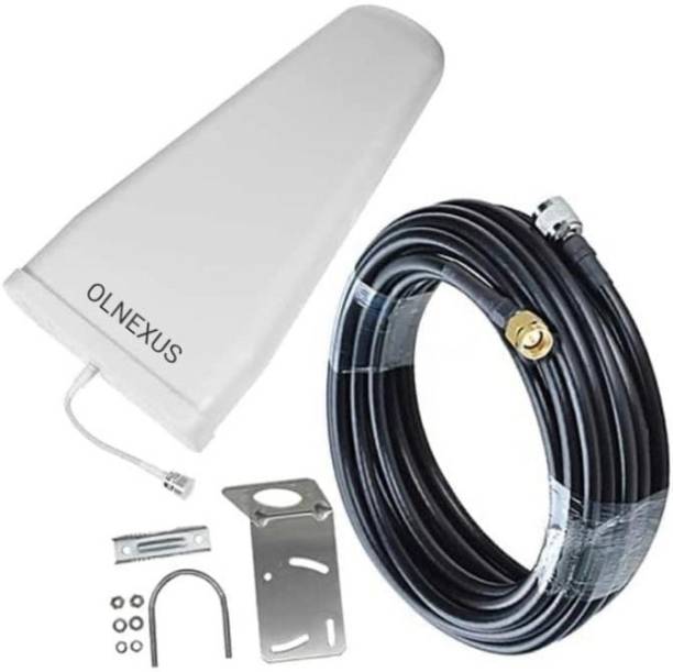 Olnexus 12Dbi LPDA Antenna-15m LMR 400 Cable(SMA male to N male conn) Antenna Amplifier