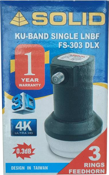 Solid KU-BAND SINGLE LNB FS-303 DLX Antenna Rotator
