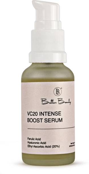 Better Beauty VC20 Intense Boost Serum| Vitamin C Serum | Ferulic Acid | Hyaluronic Acid