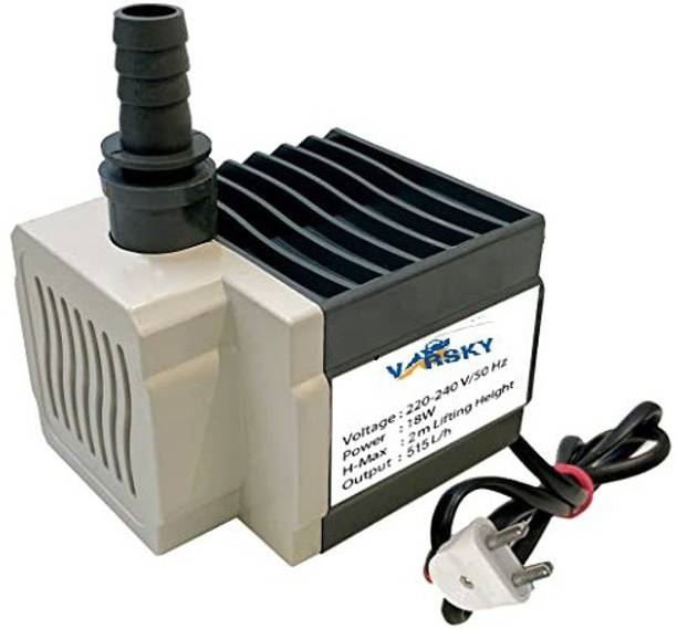 VarSky 18 Watt Submersible Water Pump-180V-230V Hz 1.85 M Cooler Pump Water Aquarium Pump