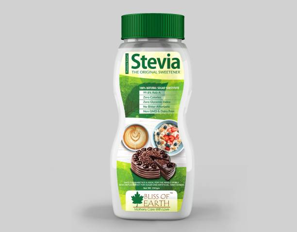 Bliss of Earth 99.8% REB-A Purity Stevia Powder, Natural & Sugarfree, Zero Calorie Sweetener