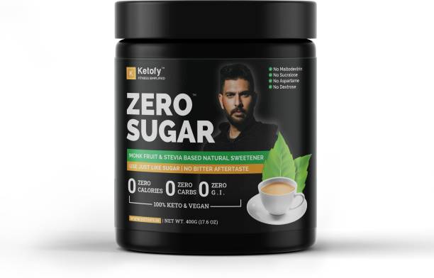 Ketofy Zero Sugar | Stevia & Monk Fruit Sweetener | Ultra Low GI | Sugar Free | Keto Sweetener