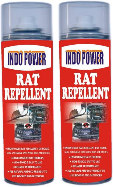 INDOPOWER ZDd1521- RAT REPELLENT (2pcX250ml.)Pack Rust Removal Aerosol Spray