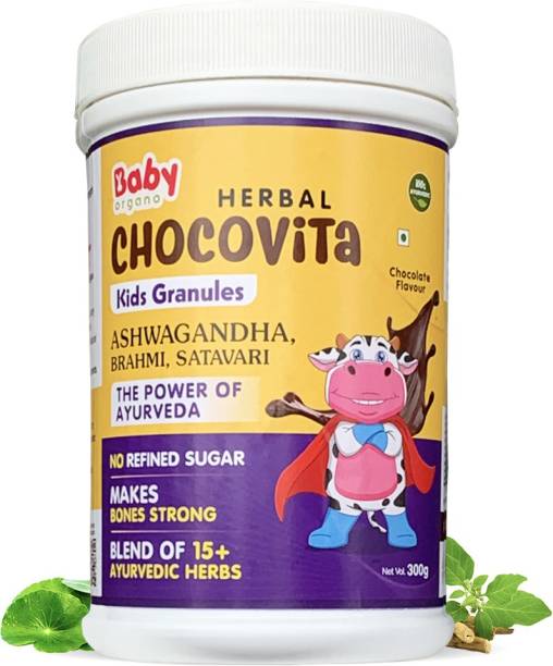 babyorgano Herbal Chocovita Drinking Chocolate Powder Milk Drink for Kids
