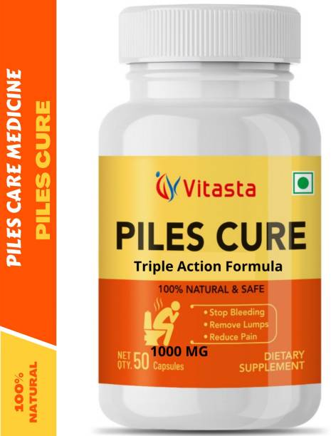 VITASTA Piles cure,Ayurvedic for Fast relief from Bavasir,Bleeding,Non-bleeding piles