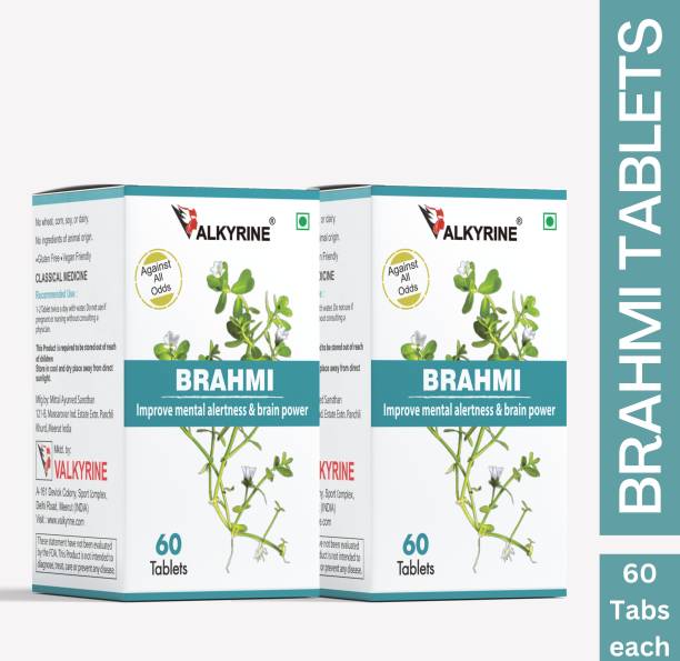 VALKYRINE Brahmi, For Brain & Mind Care | 100% Natural