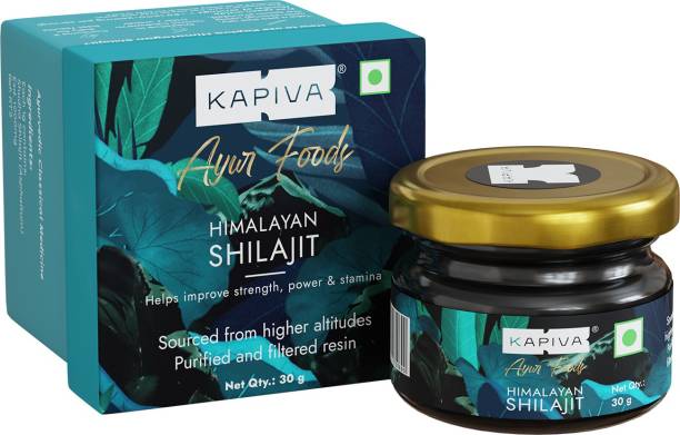 Kapiva Himalayan Shilajit Resin|Rich in Fulvic Acid|For Strength, Power & Stamina