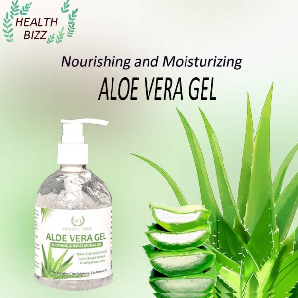 HEALTHBIZZ 100% Natural Aloe Vera Gel