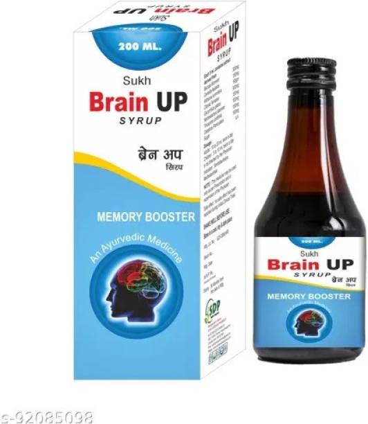 SukhDarshan Sukh Ayurvedic Brain up syrup for Brain Support & cere|Mind-Up -200ml