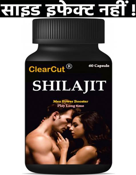 Clearcut SHILAJIT GOLD Power Ayurvedic sexual long timing capsule for men, 60