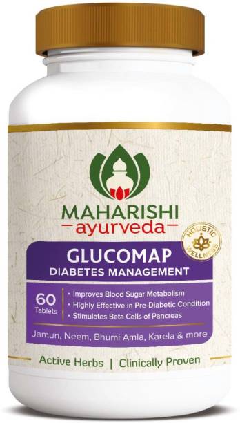 MAHARISHI ayurveda Glucomap | Natural Glucose Regulator | Clinically Tested | 100% Ayurvedic