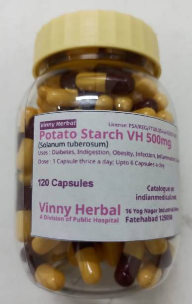 Vinny Herbal Potato Starch VH 500mg Capsules