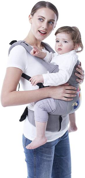R for Rabbit Hug Me Elite- The Ergonomic Baby Carrier (Grey) Baby Carrier