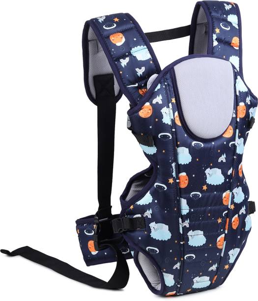 Miss & Chief 3 Way Baby Carrier With Detachable Bib & Head Cushion Ergonomic Multi Functional Baby Carrier