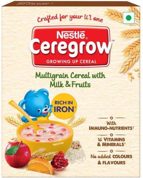 Nestle Ceregrow Multigrain Cereal with Milk and Fruits Cereal