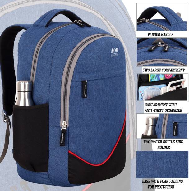 aob Large 31L Tuition Bag Backpack for Laptop/MacBook/Office/Travel/Classes/College 33 L Laptop Backpack