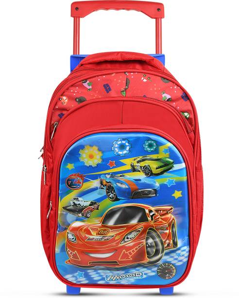 Stylbase pixar car Wheels Trolley Book Backpack School Travel Luggage (Multicolor) 40 L Trolley Backpack