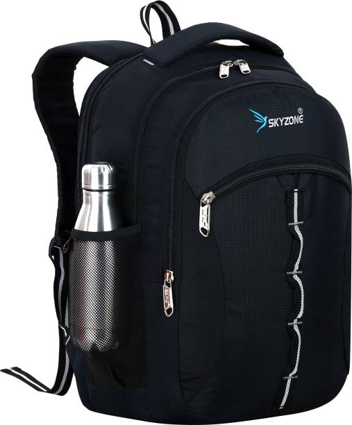 SKYZONE Black Laptop backpacks 16Inch Waterproof bags Casual & Office Backpack Men Women 30 L Laptop Backpack