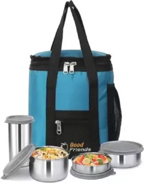 SPORT COLLECTION Lightweight Lunch Tiffin Bag for School Office Picnic Use Easy Wash, Waterproof Lunch Bag