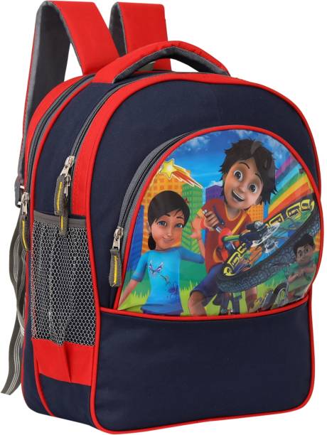 deltin top trend Medium 30 L Backpack SHIVA BOYS SCHOOL BAG FOR (LKG/UKG/1st std) Waterproof Backpack
