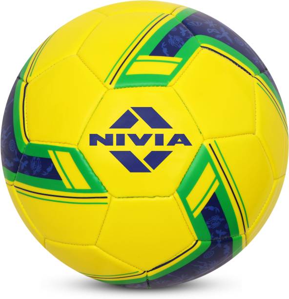 NIVIA SPINNER MACHINE STITCHED FOOTBALL (BRASIL) Football - Size: 5