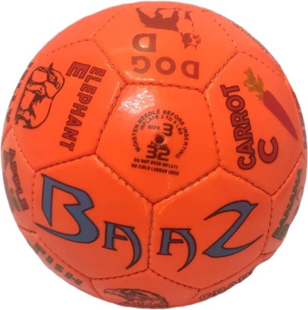 BAAZ FOOTBALL SIZE 3 KIDS PRINTED BALL Football - Size: 3