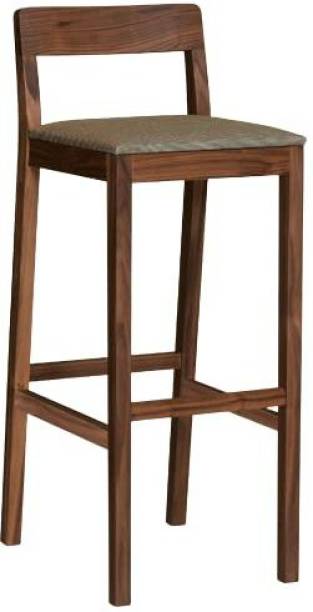 GenuineDecor Simple Wooden bar Stool Breakfast Counter Chair Solid Wood Bar Chair