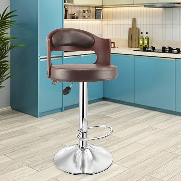 MBTC Amica High Bar Chair/Kitchen Stool in Brown Plastic Bar Stool