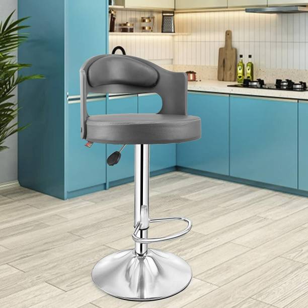 MBTC Amica High Bar Chair/Kitchen Stool in Grey Plastic Bar Stool
