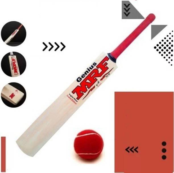 Creative Corner MRF (SIZE-05) BAT +1 BALL COMBO Poplar Willow Cricket  Bat