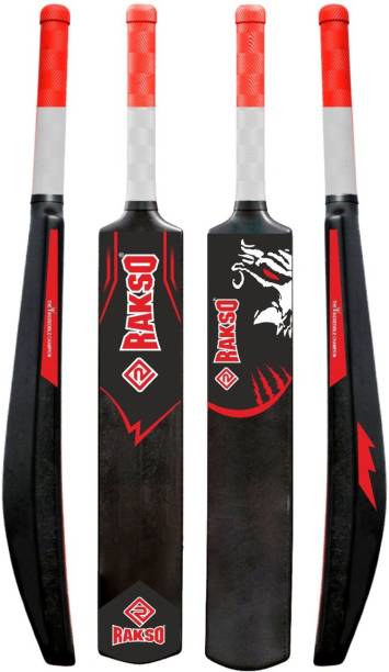 Rakso T20 Pvc plastic Cricket Bat full size BLACK for tennis ball wind ball PVC/Plastic Cricket  Bat