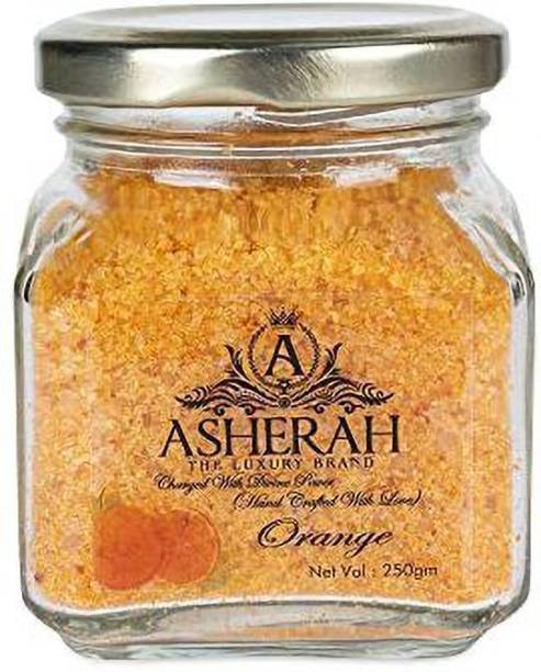 asherah Orange Bath Salt Crystal For Body Spa,Relaxation and Pain Relief