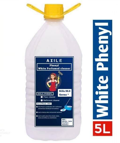 AXILE Phenyl white Perfumed ( 5 Litre ) Pleasent