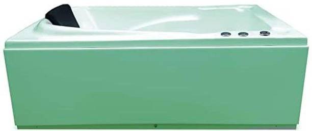 MADONNA Splendour 5 Ft Jacuzzi Tub with Bubble Bath, Back Massage and Side Panel Free-standing Bathtub