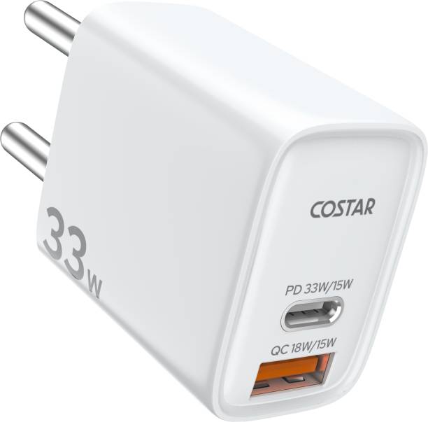 Costar 33 W Quick Charge 2.4 A Multiport Mobile 2 IN 1 ...