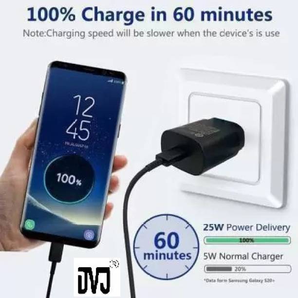 DVJ Mobile CERTIFIED 25W PD CHARGER FOR SAMSUNG GALAXY ...